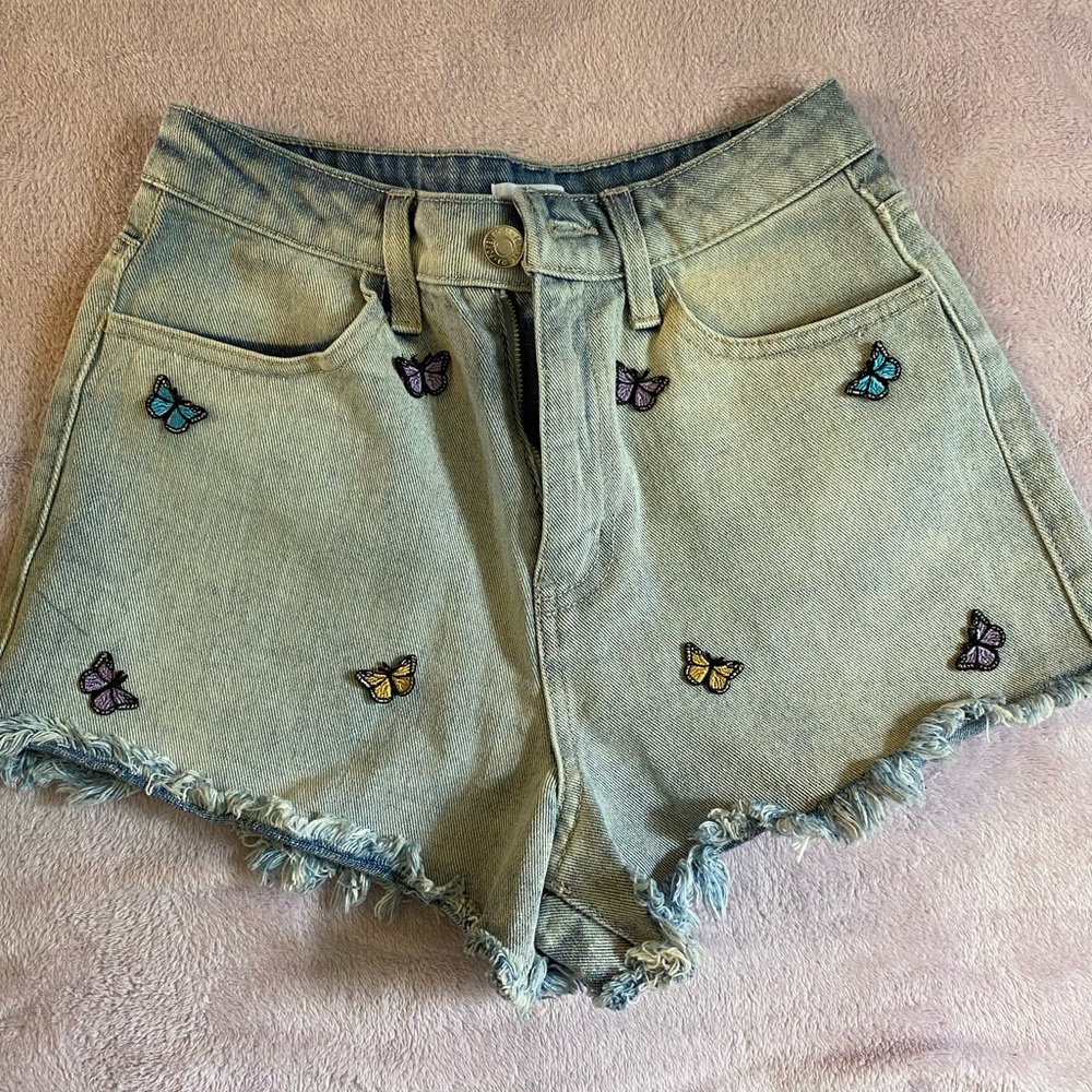 Forever 21 Butterfly Shorts